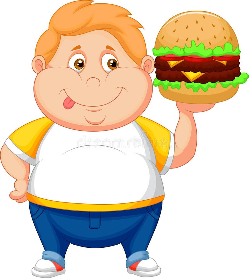 Fat kids cartoon discount