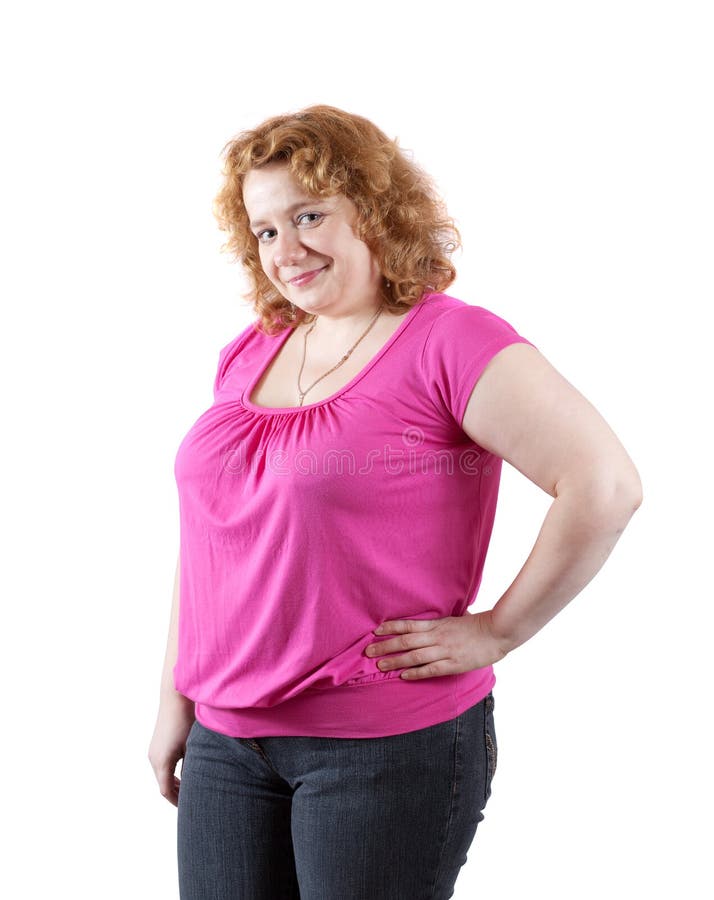 chubby ugly  Fat ugly woman stock image. Image of isolated, girl ...