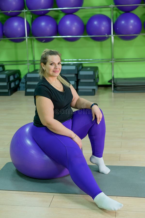 Obese Yoga Ball Stock Photos - Free & Royalty-Free Stock Photos