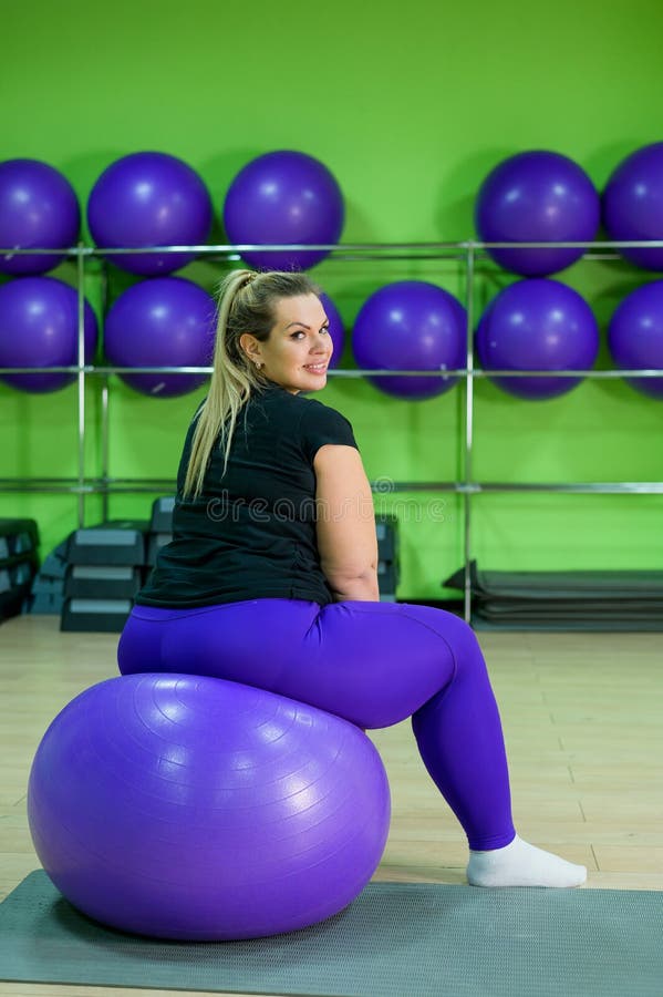 Obese Yoga Ball Stock Photos - Free & Royalty-Free Stock Photos