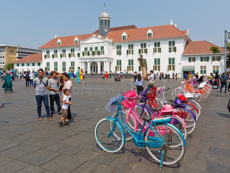 Fatahillah Square Jakarta Museum Editorial Photo - Image of destination