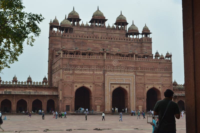 Fatehpur Sikri, the abandoned Mogul City in Uttar Pradesh, Northern India