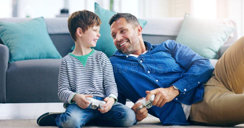 Playing Video Games Stock Photo - Download Image Now - Humor