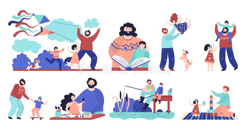 Download Father Son Fishing Stock Illustrations - 340 Father Son ...