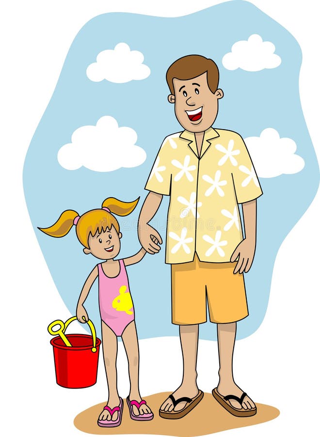 Father And Daughter Stock Vector Illustration Of Girl | Free Nude Porn