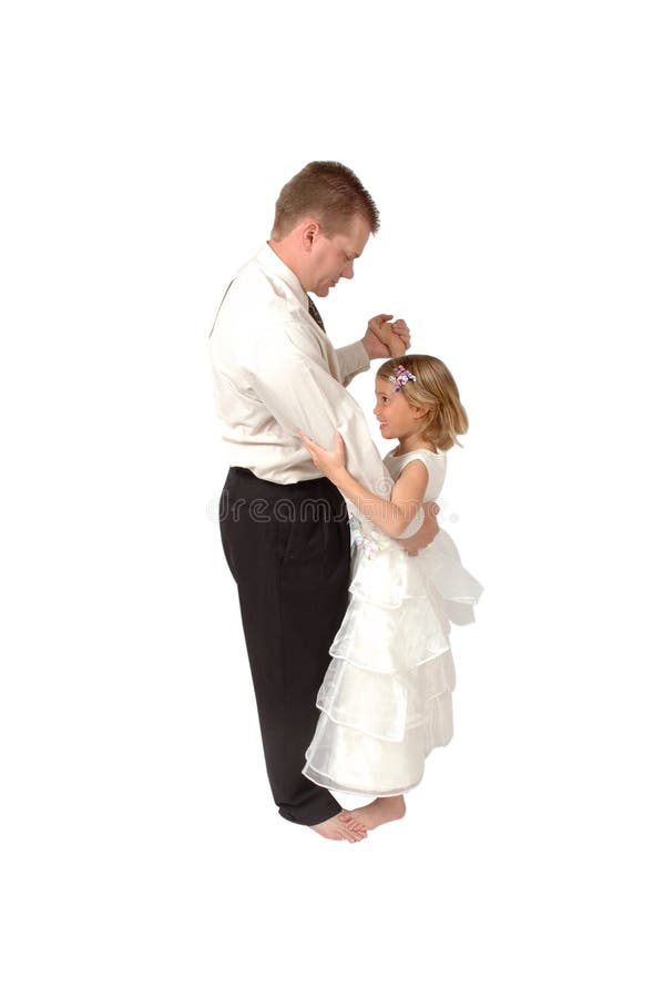 Father Daughter Dance stock image. Image of suit, father 8150807