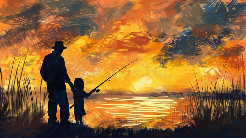 Father Daughter Fishing Stock Illustrations – 158 Father Daughter Fishing  Stock Illustrations, Vectors & Clipart - Dreamstime