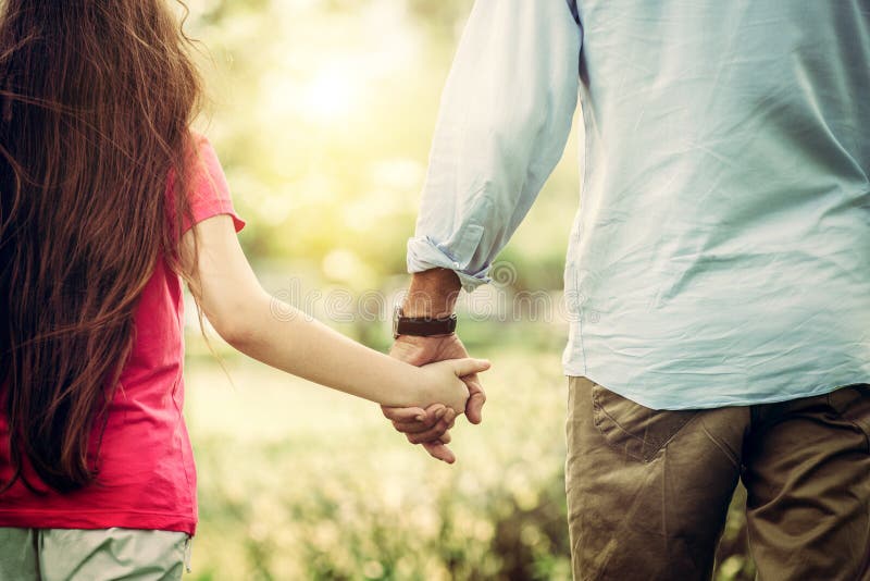 photo Picture Of Dad And Daughter Holding Hands father daughter holding hands photos