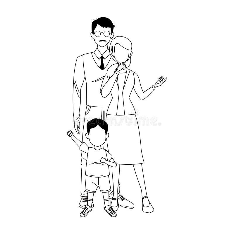 Mother Standing Stock Illustrations – 6,965 Mother Standing Stock ...