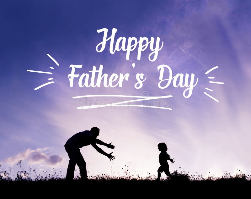 Father with open arms and his son outdoors. Fathers day concept. royalty free stock photography Father with open arms and his son outdoors. Fathers day concept. royalty free stock photography