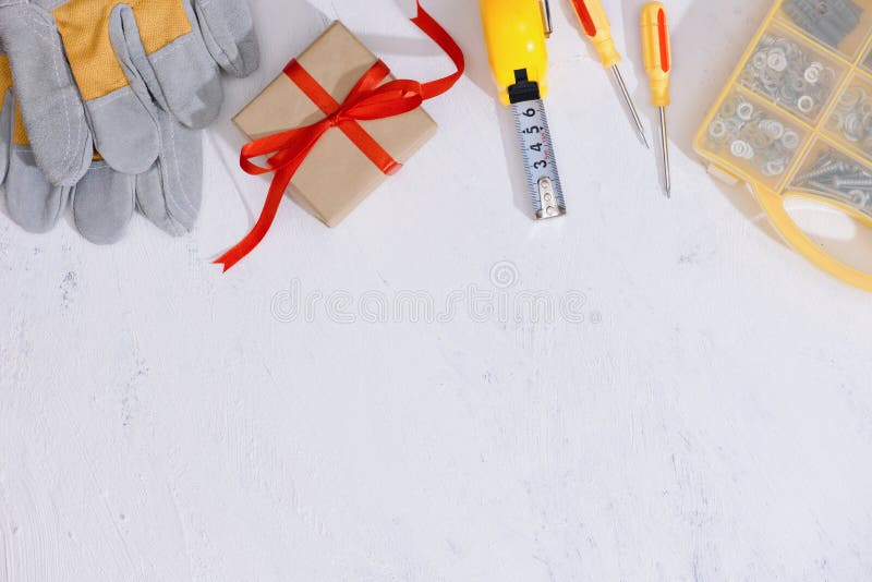 Father`s Day. Tools manual hardware blank space with copyspace. Day copyspace stock images, royalty-free photos and pictures