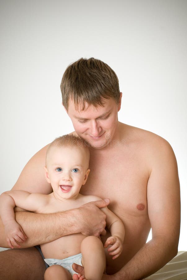 Father and son stock image. Image of healthy, relationship - 12432625