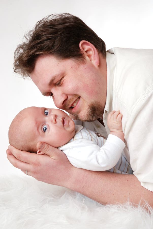 Father and daughter stock image. Image of touching, human - 3010509