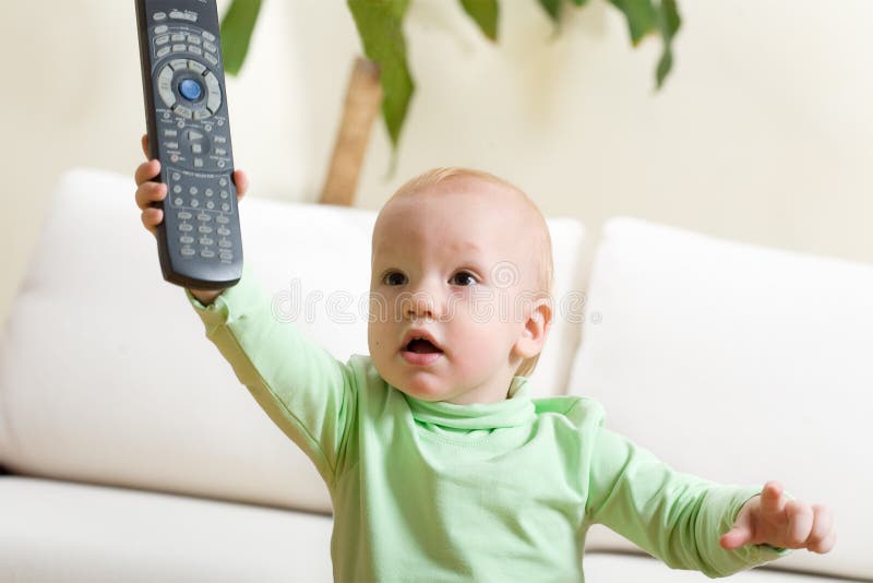 Father switch on a TV, please!