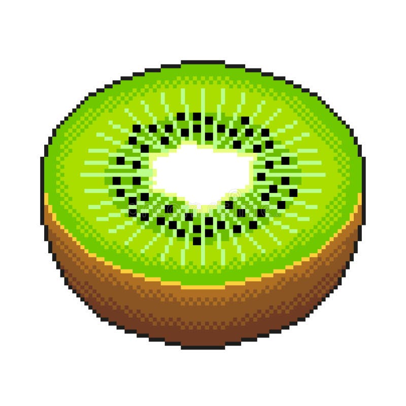 Item de comida de fatia de torta de pixel art para jogo de bits