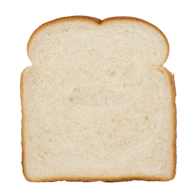 Fatia do pão branco