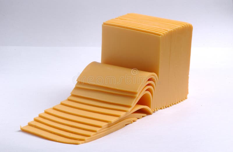 Fatias do queijo