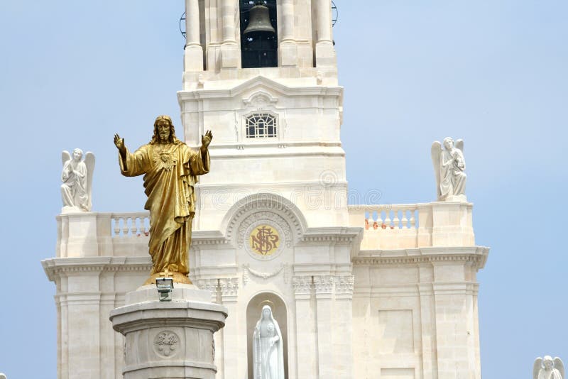 Fatima Basilica stockbild. Bild von maria, kirche, europa 33221115