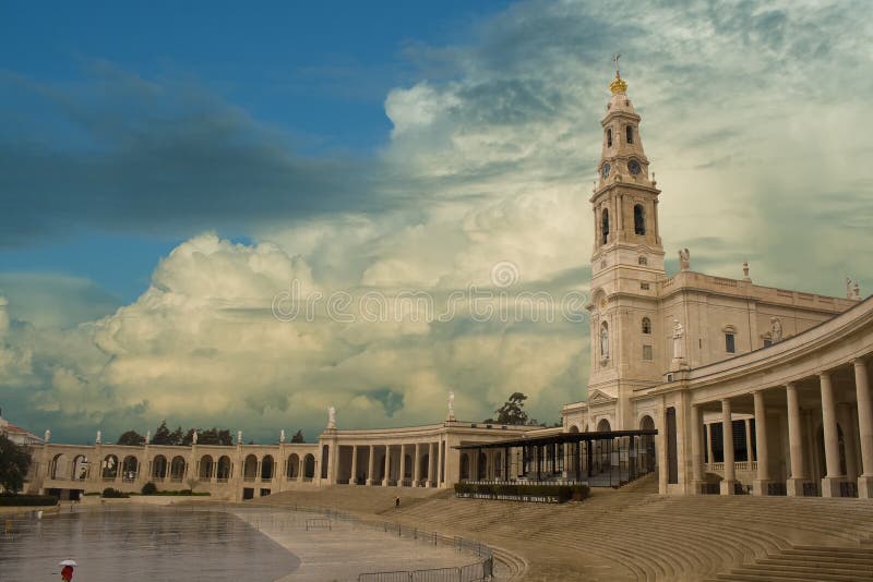 fatima santuary obraz stock fatima santuary obraz stock