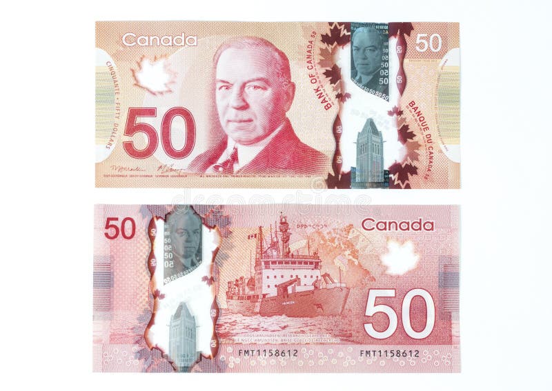 Fattura di dollaro canadese 50