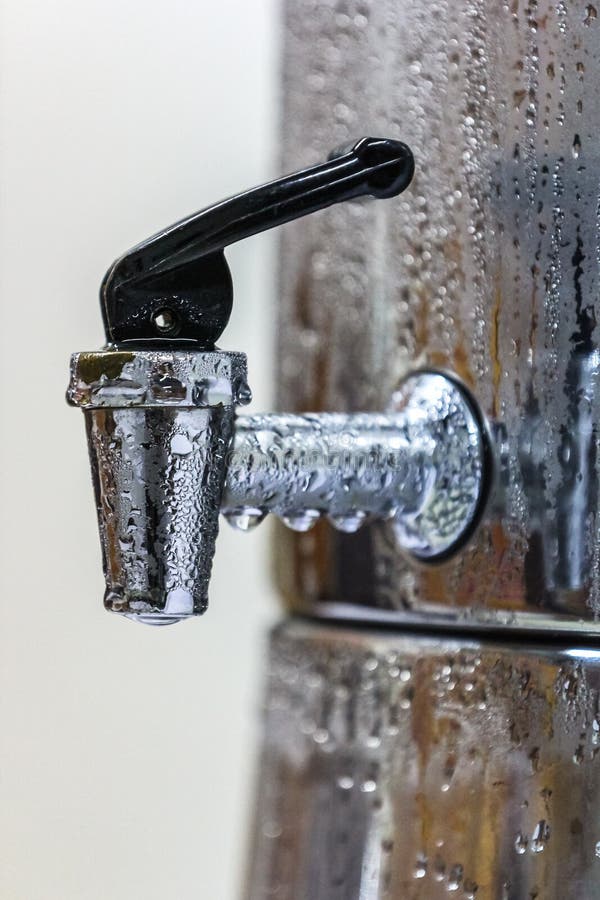 Faucet Cold Drinking Water Steel Tank Stock Photos Free & Royalty