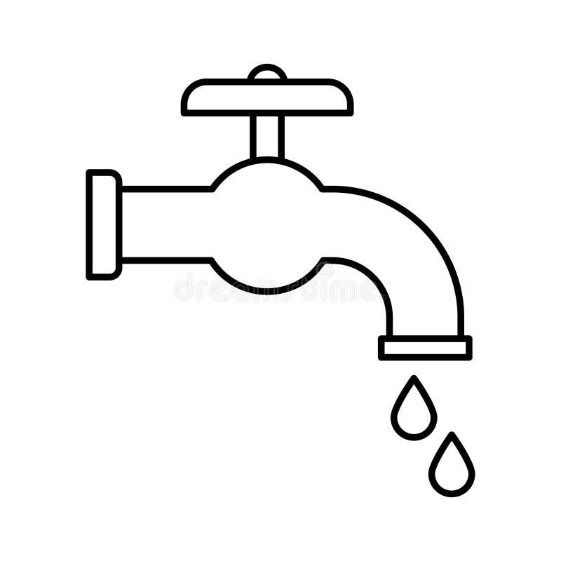Faucet, Nal Isolated Vector Icon Which Can Be Easily Modified or Edited
