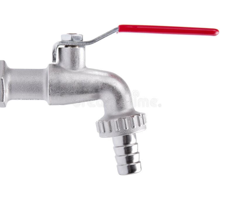 Faucet открытой воды стоковая фотография Faucet открытой воды стоковая фотография