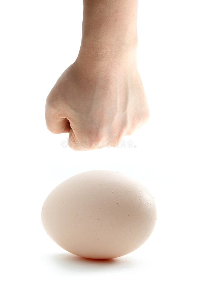 Faust der Eier lizenzfreies stockfoto Faust der Eier lizenzfreies stockfoto
