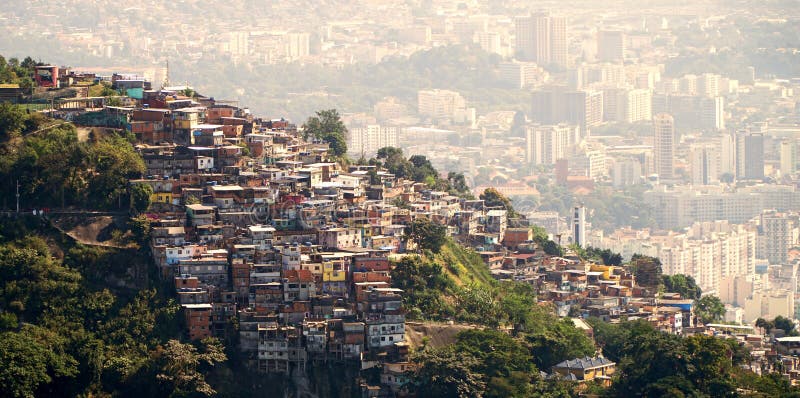 Favelas Rio De Janeiro Brazylia obraz royalty free Favelas Rio De Janeiro Brazylia obraz royalty free