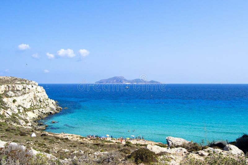 Favignana fotografering för bildbyråer Favignana fotografering för bildbyråer