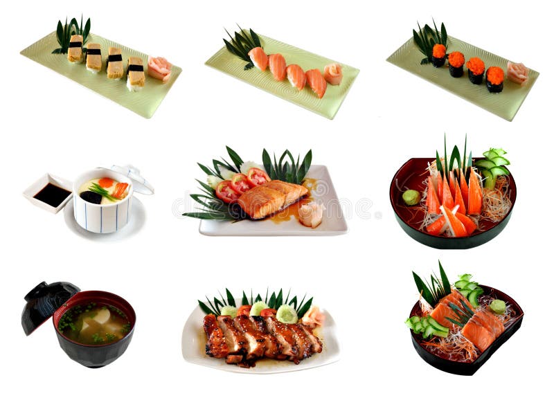 Favorite Japanese food stock image. Image of salmon, culture 24393169