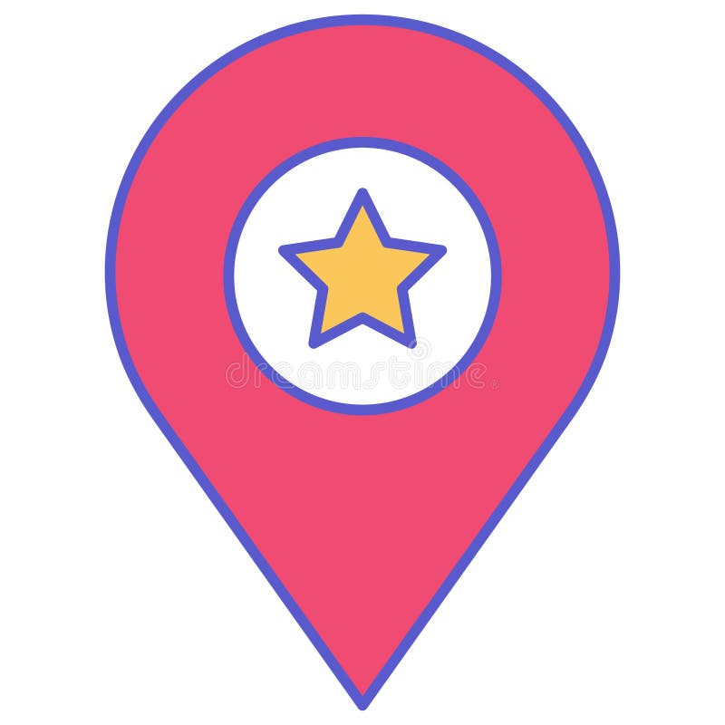Favourite location Isolated Vector icon which can easily modify or edit vector illustration