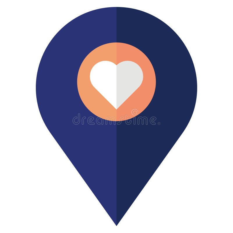 Favourite Location Isolated Vector icon which can easily modify or edit royalty free illustration