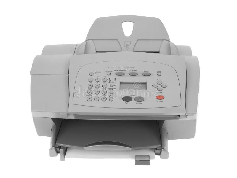 Fax printer royalty free stock images