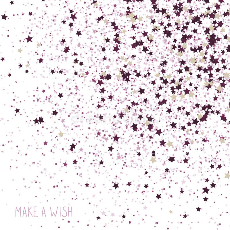 'Make a Wish!' Greeting Card. Simple postcard with Scattered tiny stars. Plain flyer with stars symbols. Star background card. Scattered tiny stars with texture. Vector backdrop. 'Make a Wish!' Greeting Card. Simple postcard with Scattered tiny stars. Plain flyer with stars symbols. Star background card. Scattered tiny stars with texture. Vector backdrop.