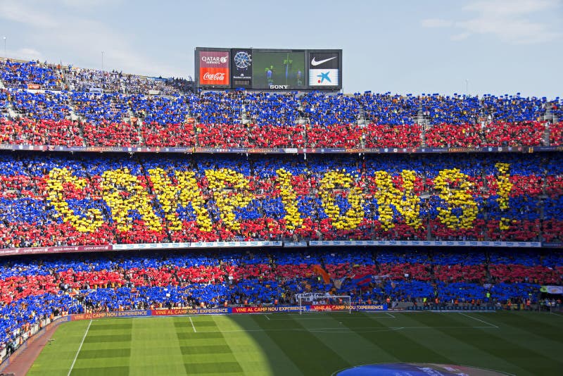 FC Barcelona : Champions de Liga de La photo libre de droits FC Barcelona : Champions de Liga de La photo libre de droits