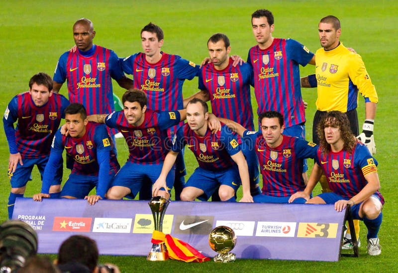 FC Barcelona with FIFA Club World Cup