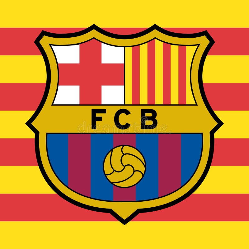 FC Barcelona Logo Editorial Vector Editorial Image - Illustration of barca,  camp: 136243820