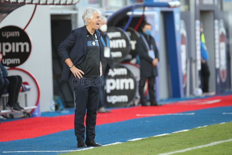 coach gian piero gasperini (atalanta bc) during Italian soccer Serie A match FC Crotone vs Atalanta Bergamasca Calcio at the Ezio Scida Stadium in crotone, Italy, October 31 2020 Photo Emmanuele Mastrodonato/ LM