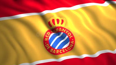 Bandera flag RCD ESPANYOL España 150x90cms Espanyol Barcelona Spain