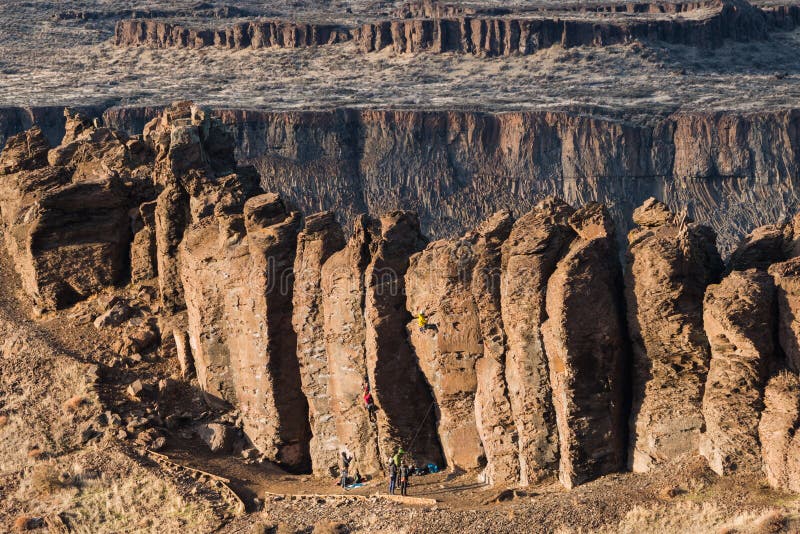 Feather Climbers editorial stock photo. Image of coulee 134547848