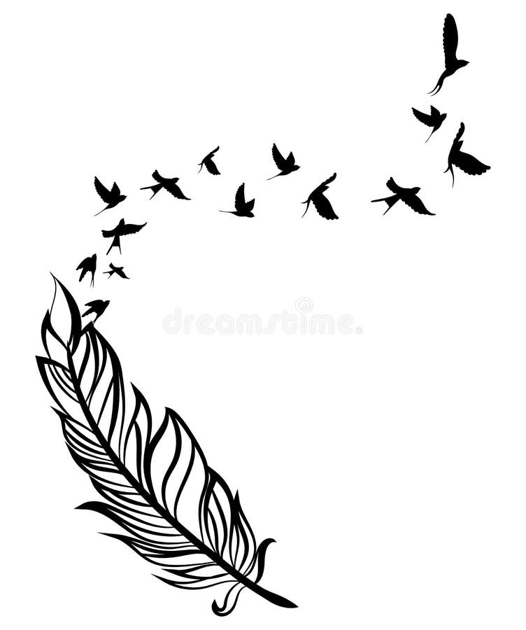 Quill Birds Stock Illustrations 440 Quill Birds Stock Illustrations Vectors Clipart Dreamstime