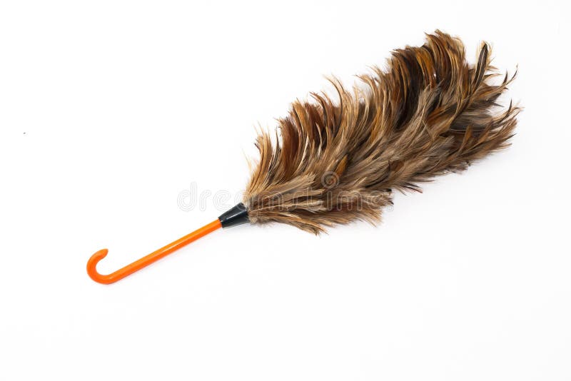 Feather broom stock image. Image of item, homework, housekeeping 33661175