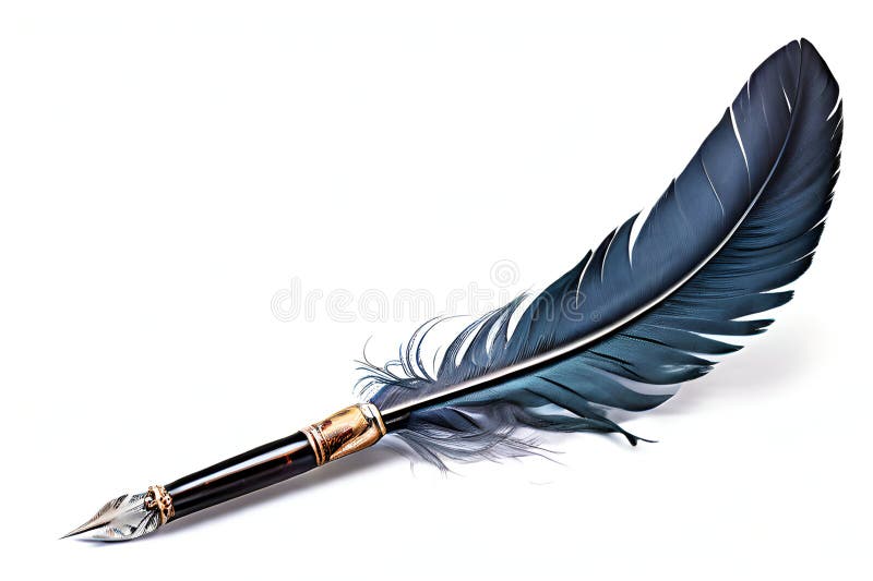Antique Style Nautical Writing Feather Quill Nib Pen Antique Style Nautical Writing Feather Quill Nib Pen