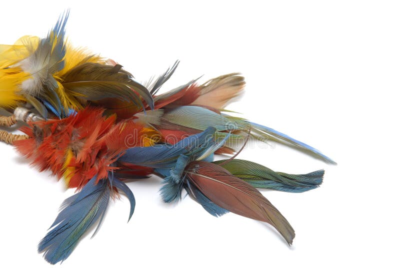 Indian feathers isolated in white. Adventurer adventure stock images, royalty-free photos and pictures