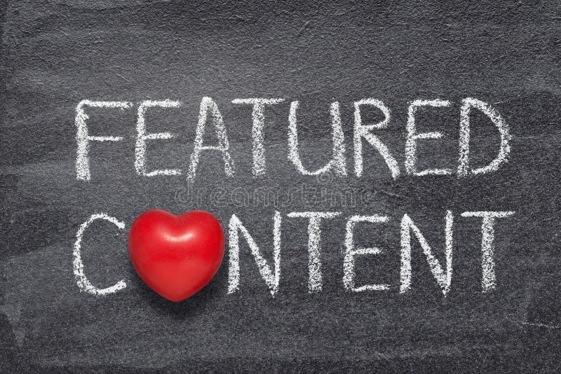 Featured content heart