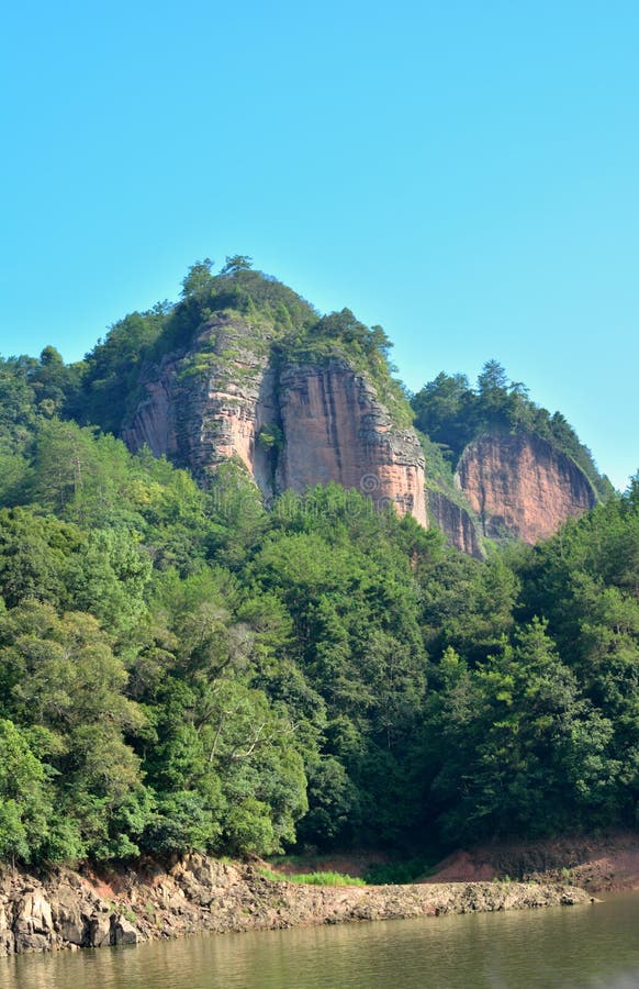 Featured mountains in Fujian, Taining, China