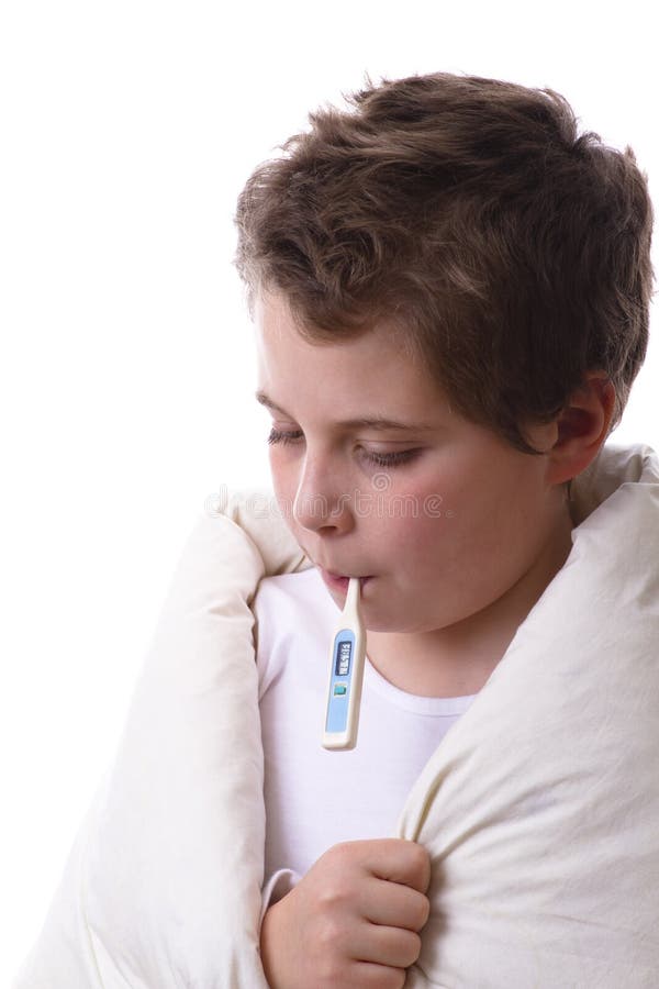 Febre e gripe fotografia de stock royalty free