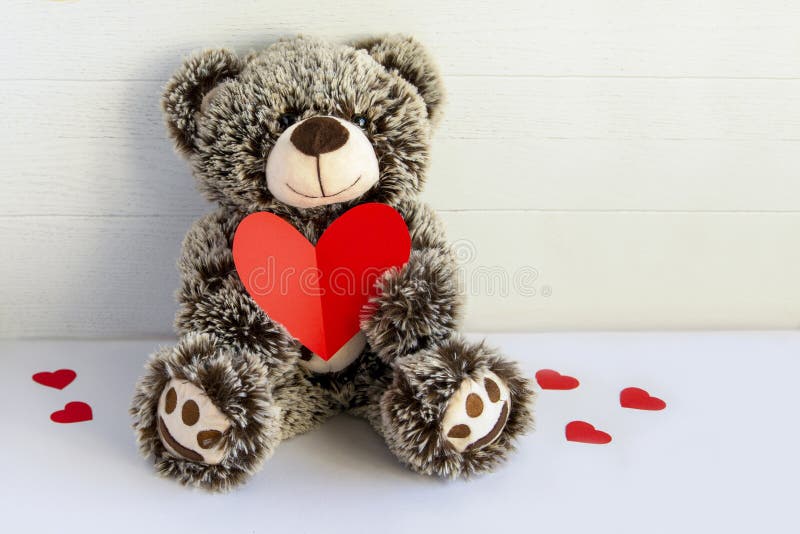 14 februari verrassingsgeschenk favoriete emoties teddy beer on valentines day coronavirus