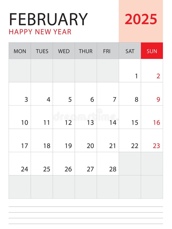 2025 Calendar Monday Stock Illustrations 1,592 2025 Calendar Monday Stock Illustrations